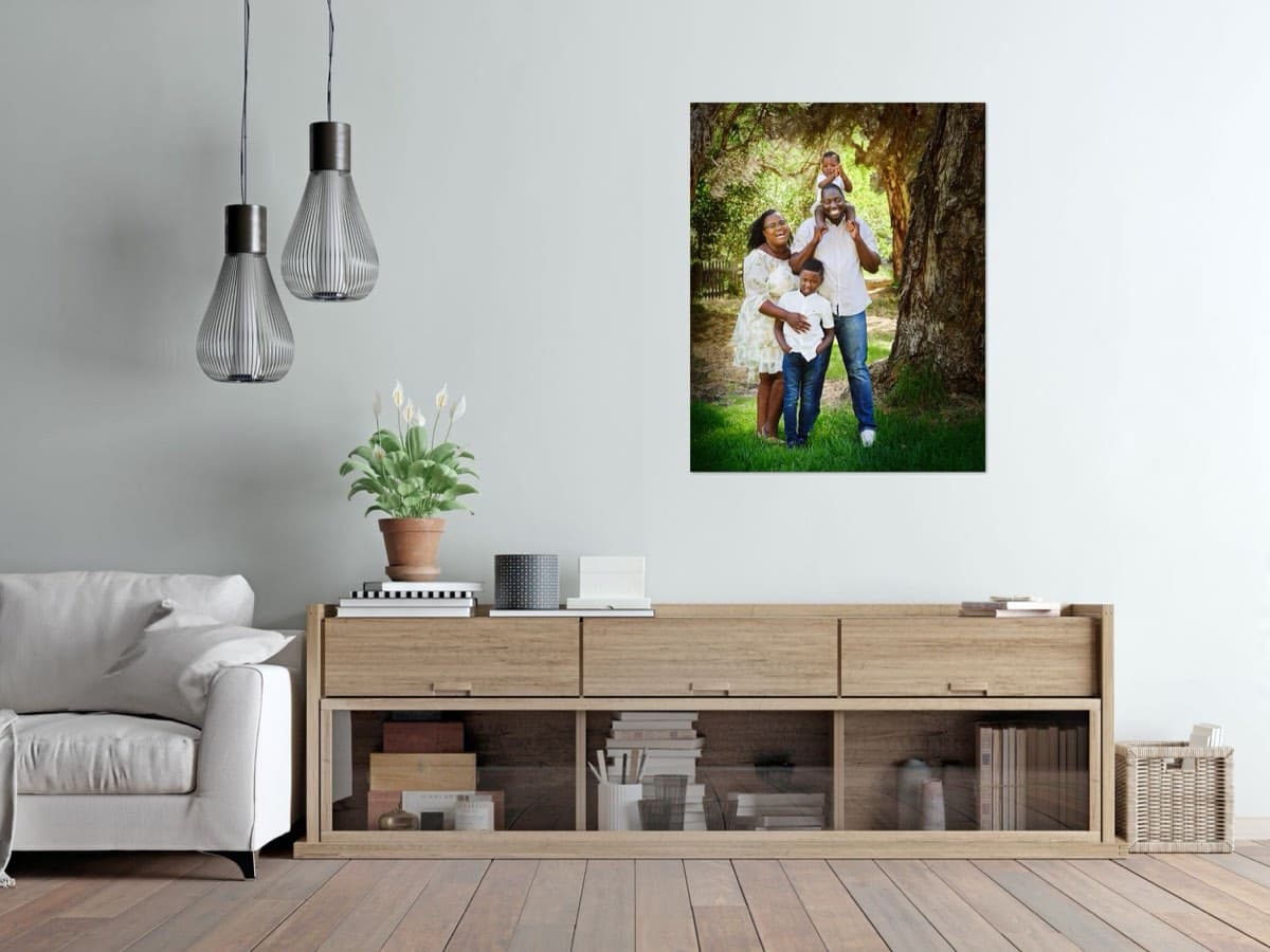 30inch canvas Family outdoors - chisango