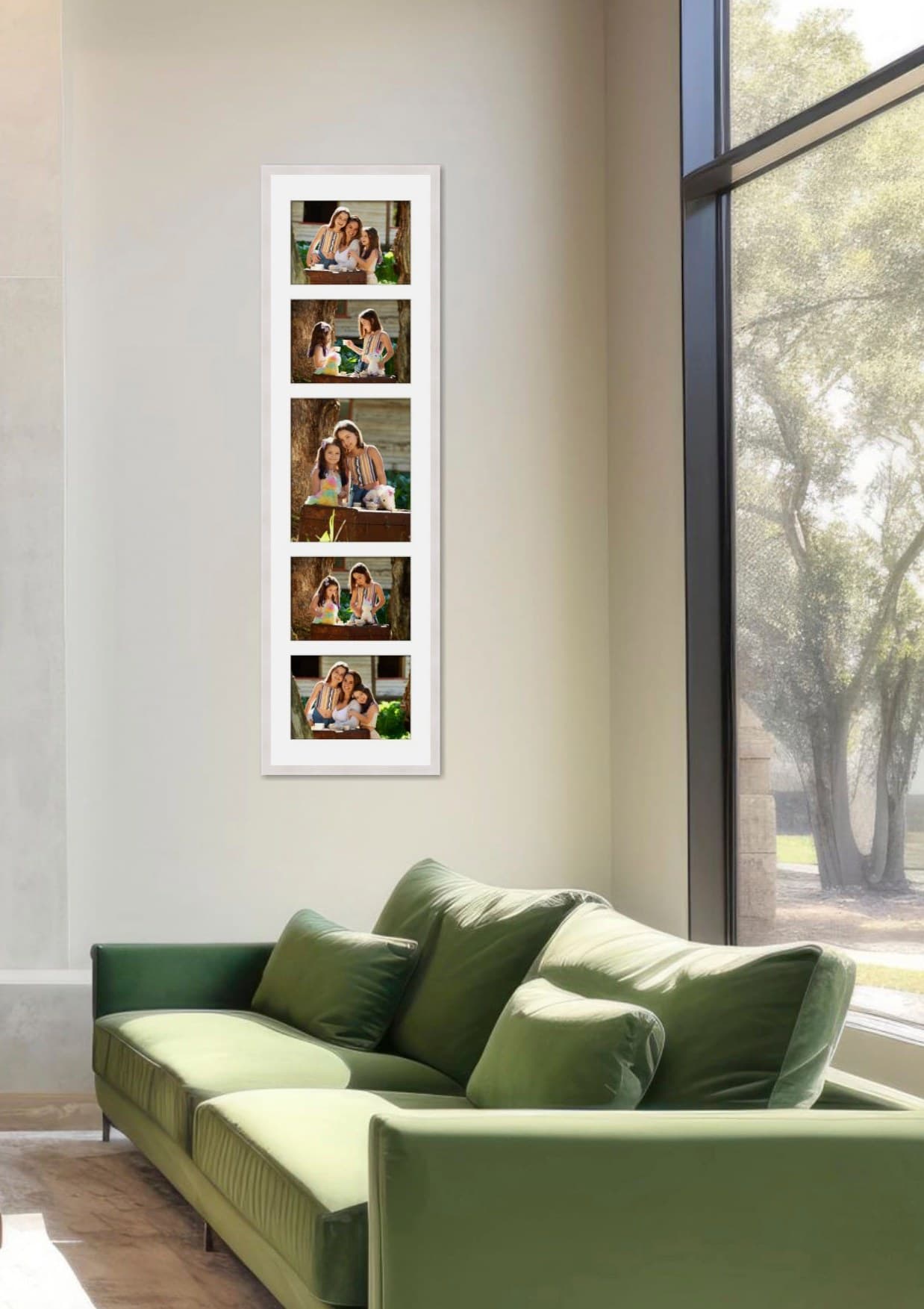 The Urban five-image framed wall display