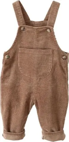 Brown Corduroy Overalls, product photo